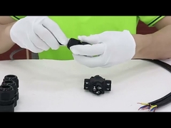 4-канальный водонепроницаемый разъем типа X, IP68, 3 полюса, идеально подходит для 3-контактных проводов