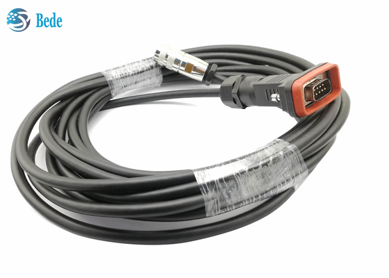 Водоустойчивый кабель DB9 HUAWEI AISG к женщине Pin M16 8 5 метров длины