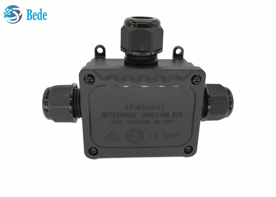 Водоустойчивый тип канала 450V t коробки выхода 3 распределительной коробки IP68 погодостойкий