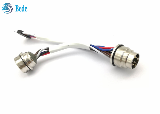 22AWG AISG внутренние вымачивают мужчины кабеля системы управления к женщине с терминалами Customzed