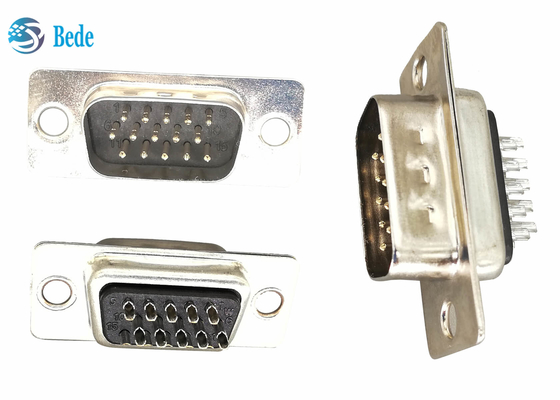 Тип 5A DB 15 мужской Connetors штырей d BEDE d под Connetor 15 под сваривая