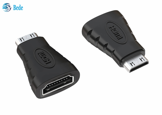 Золото покрыло конвертер HDMI мини, женщину к мини переходнику мужчины HDMI