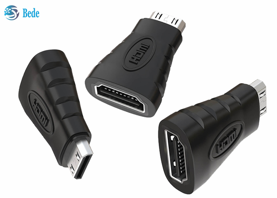 Золото покрыло конвертер HDMI мини, женщину к мини переходнику мужчины HDMI