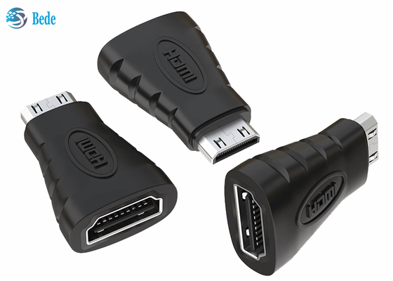 Золото покрыло конвертер HDMI мини, женщину к мини переходнику мужчины HDMI