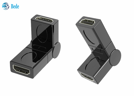 Золото расширения покрыло женский к женской муфте 90 HDMI 180 270 360 Deg регулируемых