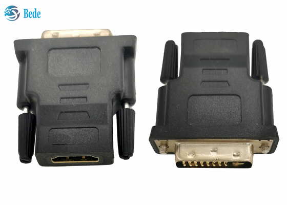 Мужчина переходников DVI-D 24+1 DVI к определению разъем-розеток 1688MB/s HDMI высокому