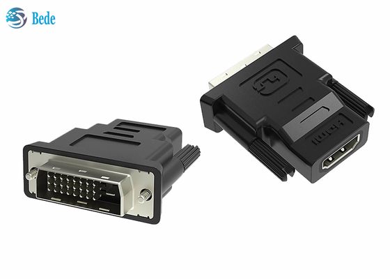 Мужчина переходников DVI-D 24+1 DVI к определению разъем-розеток 1688MB/s HDMI высокому