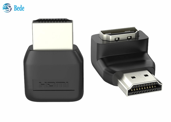 Переходник муфты HDMI прямоугольный мужчина 90 градусов к женщине для ноутбука PS4 PS5 Xbox HDTV