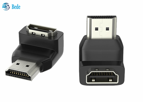 Переходник муфты HDMI прямоугольный мужчина 90 градусов к женщине для ноутбука PS4 PS5 Xbox HDTV