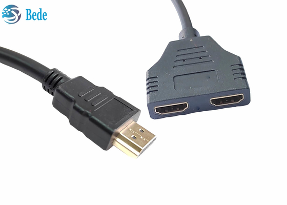 1 в 2 вне полном Splitter HD 1080P 3D4K HDMI для двойных мониторов дублируйте/зеркало