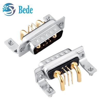 7W2 Коаксиальный D-Sub Right Angle/Right Pins High Current Connector Combo DB