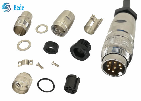 Круговое соединение 8PIN AISG Amphenol C485 водонепроницаемое соединение