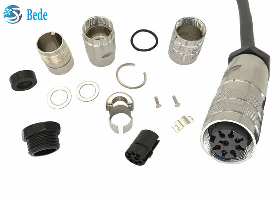 Круговое соединение 8PIN AISG Amphenol C485 водонепроницаемое соединение