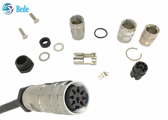 Круговое соединение 8PIN AISG Amphenol C485 водонепроницаемое соединение