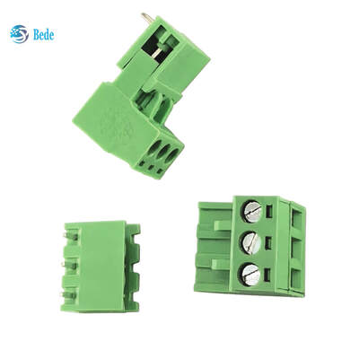  2EDGK-5.08 Straight Pin PCB Header PCB Terminal Block Green 2~24pins 320V 15A