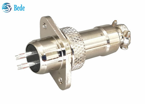 3А 200В GX12 M12 Авиационный разъединительный разъем с ромбовым фланцем мужской и женский наборы