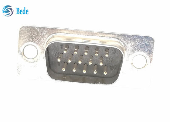 BEDE D Sub Connector 15 Pins D Sub DB 15 Мужчины соединители сварки типа 5A