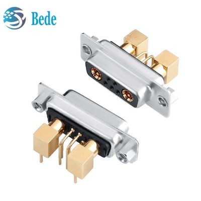 7W2 Коаксиальный D-Sub Right Angle/Right Pins High Current Connector Combo DB