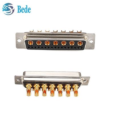 24W7 DB Hybrid Connector Series Mixed Power-Signal Transmission Straight Pins (Гибридные соединители серии 24W7 DB) Смешанная передача силы-сигнала с прямыми булавками